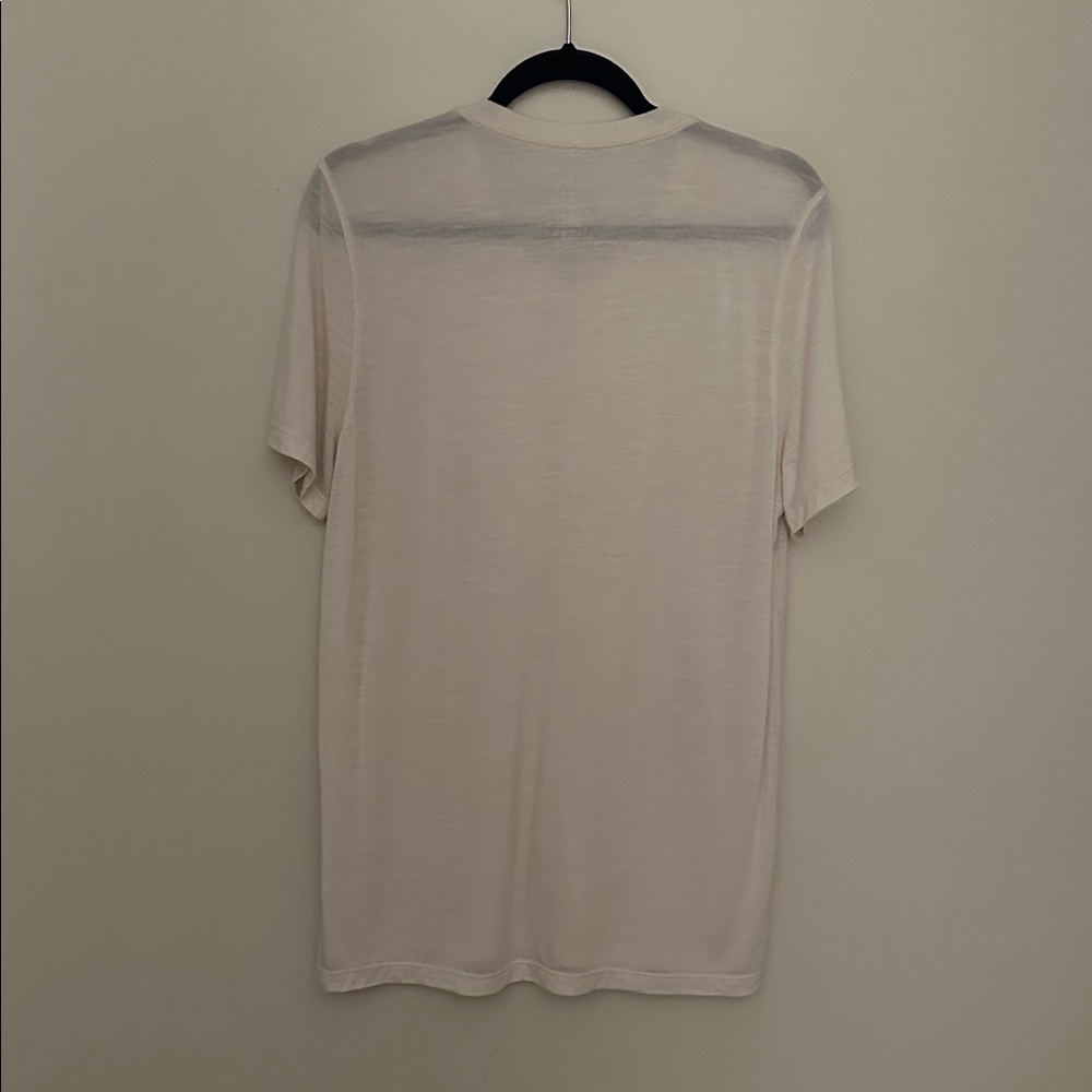 Ibex Men’s Next To Skin Natural Short Sleeve V-Neck Base Layer Tee Sz Large - Picture 2 of 6